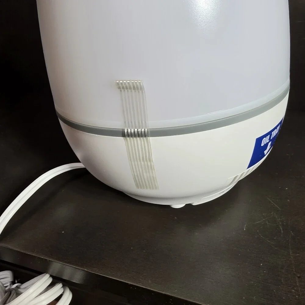 Homedics TotalComfort Cool Mist Ultrasonic Table Top Humidifier - White New Open